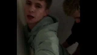 fucked a guy on the stairs
